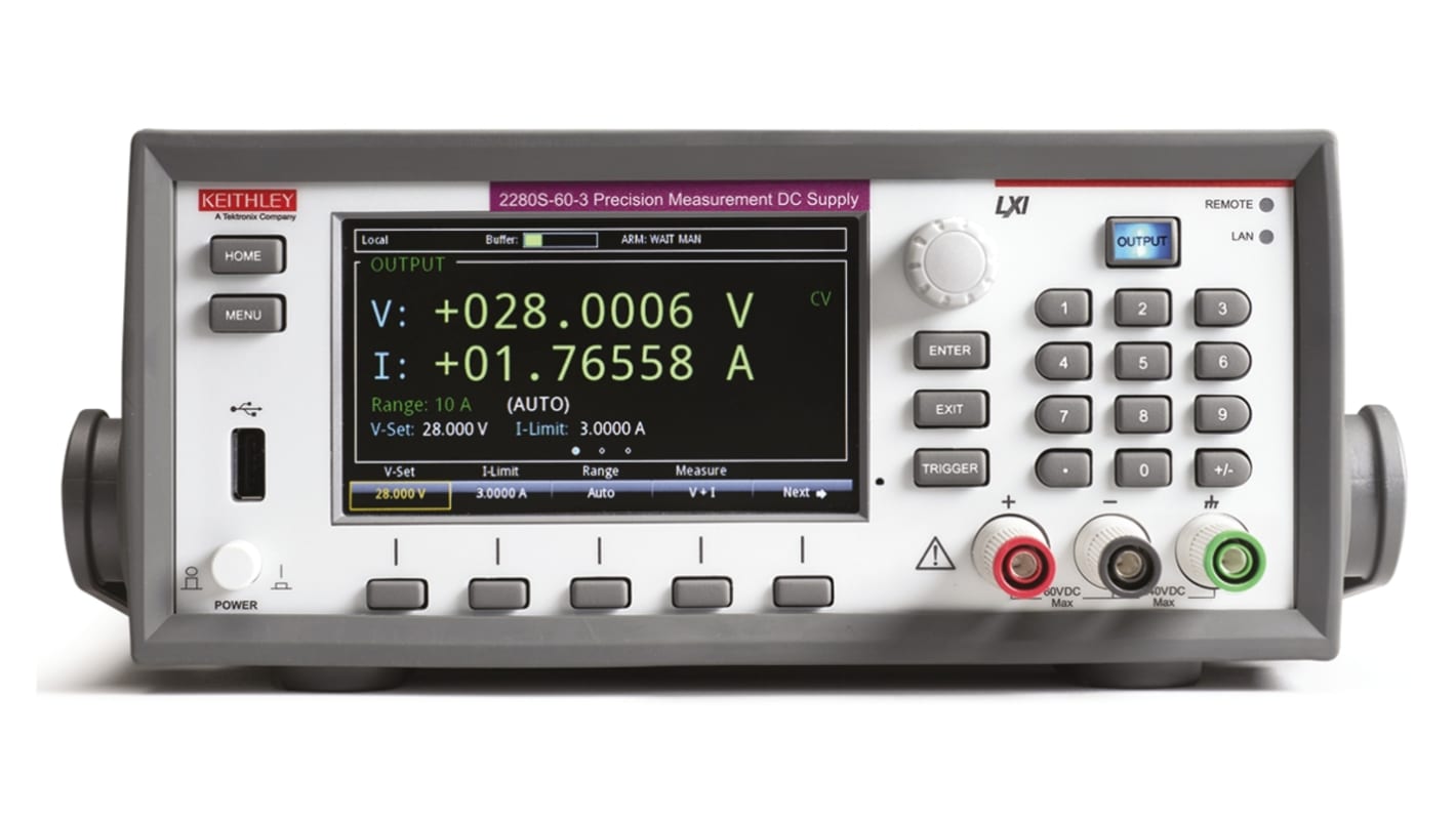 Keithley Digital Labornetzgerät 192W, 0 → 32V / 0 → 6A, ISO-kalibriert