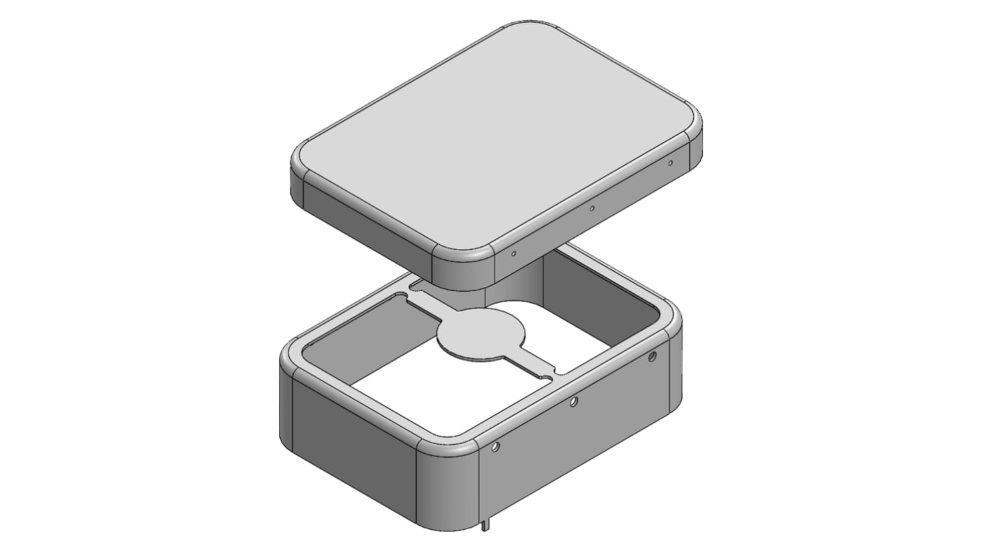 Masach MS Leiterplattengehäuse, Verzinntes Abschirmgehäuse, 32.3 x 23.8 x 9mm