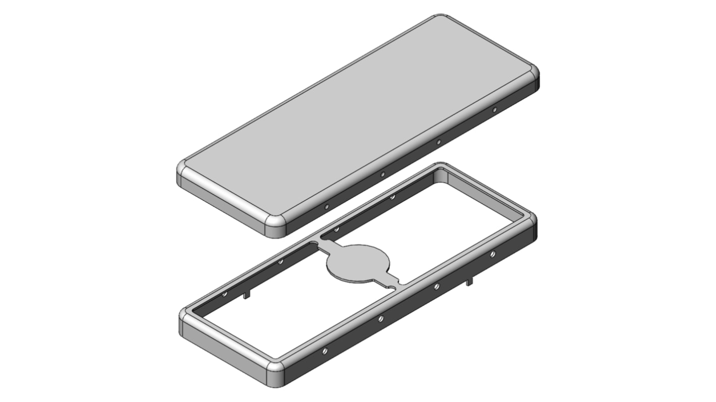 Masach MS Leiterplattengehäuse, Verzinntes Abschirmgehäuse, 47.7 x 18.2 x 4mm