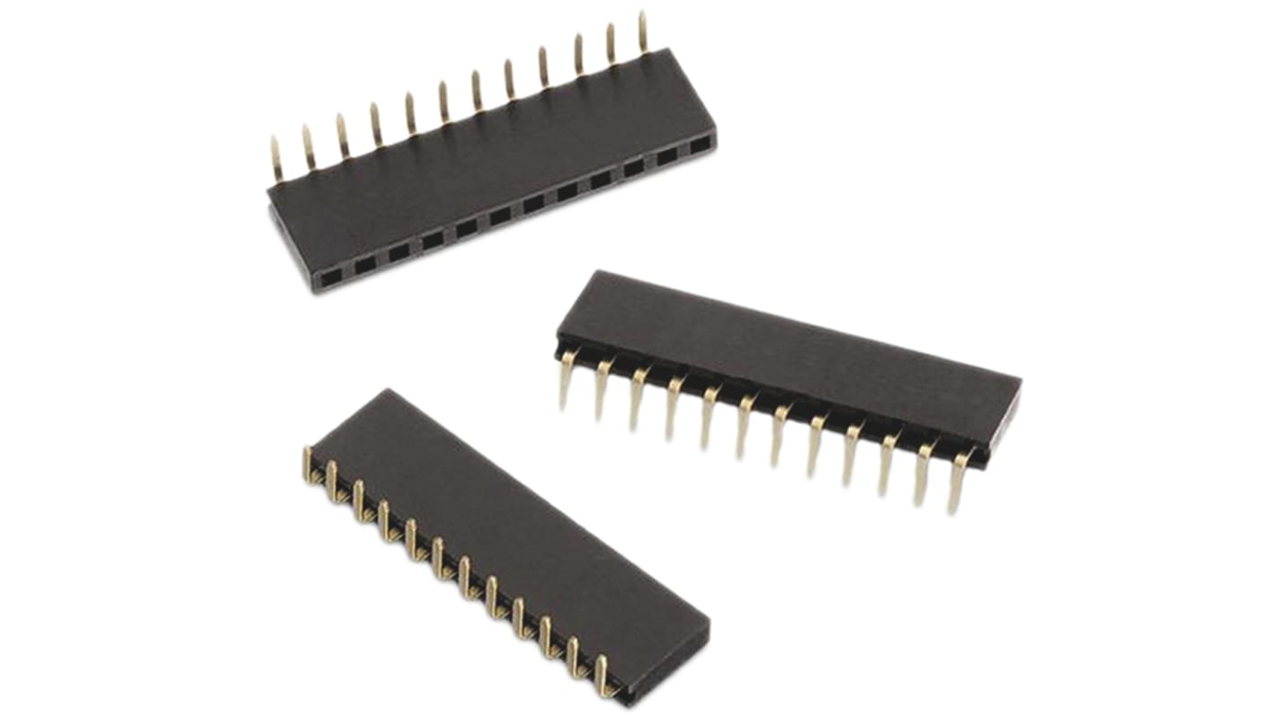 Gniazdo PCB 32 -pinowe raster: 2.54mm typu płytka – płytka Kąt Proste Przewlekany