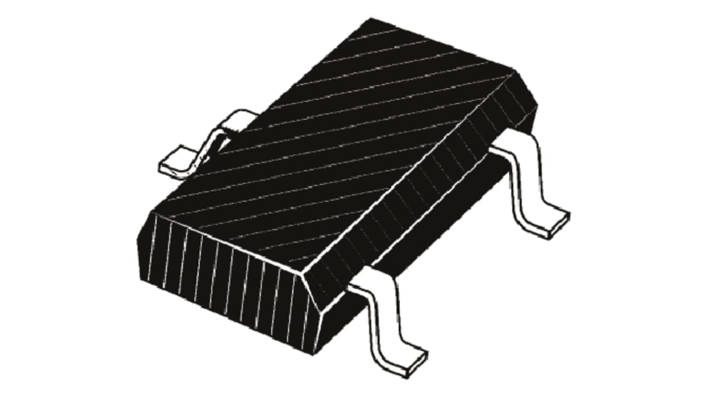 ROHM 2SB1707TL PNP Bipolar Transistor, 4 A, 12 V, 3-Pin TSMT