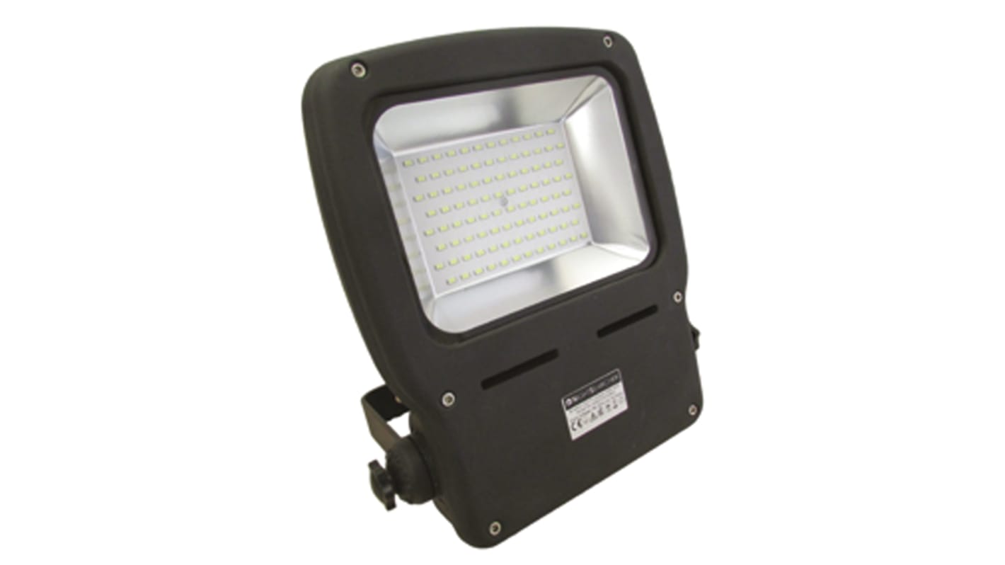 Nightsearcher Floodlight, 1 LED, 50 W, 5000 lm, IP65, 100 → 240 V ac