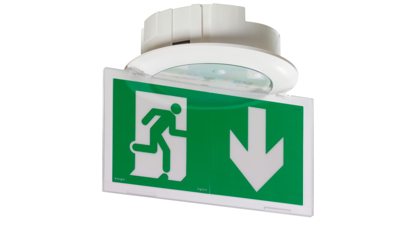 Legrand LED Emergency Lighting, Recessed, 0.6 W, Maintained