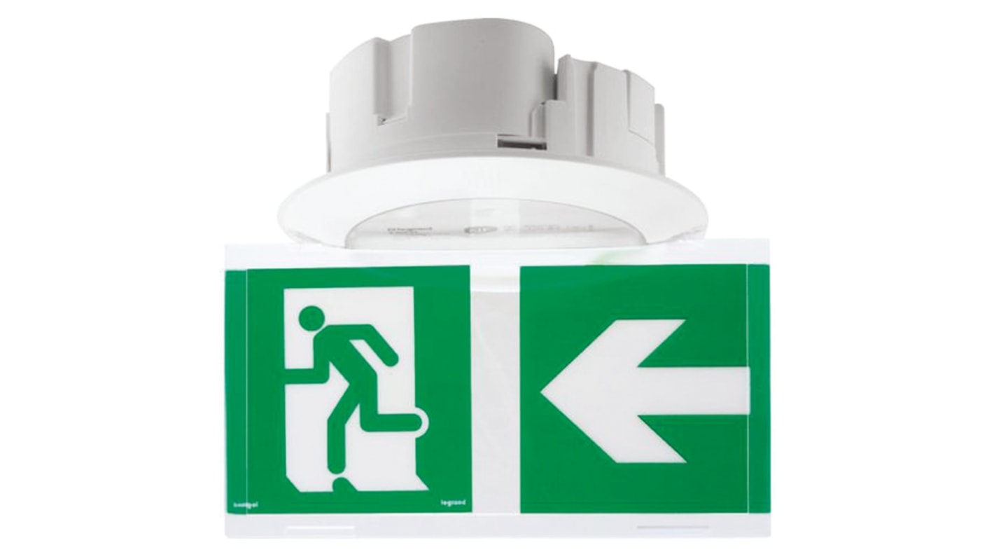 Legrand LED Emergency Lighting, Bulkhead, 1 W, Maintained, Non Maintained