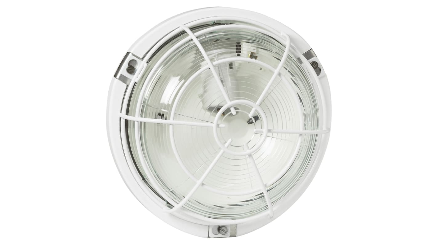 Legrand Round LED Bulkhead Light, 100 W, , Lamp Supplied, IP55