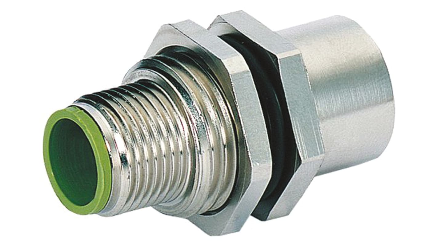 Murrelektronik Circular Connector, 5 Contacts, Bulkhead Mount, M12 Connector, Socket, Male, IP65, IP67, 7000 Series