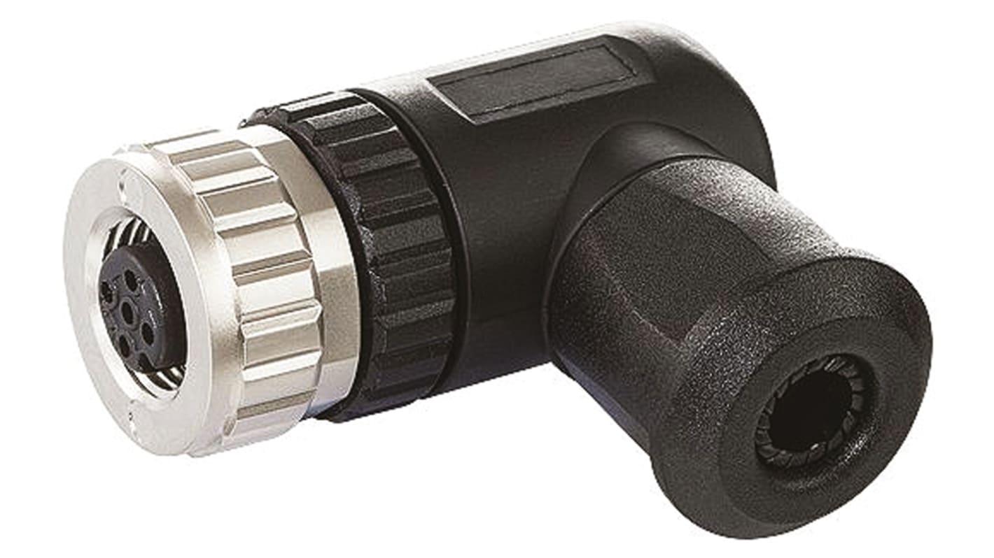 Murr Elektronik 7000 M12 Rundsteckverbinder Buchse 5-polig / 4.0A Kabelmontage, Schraubanschluss IP 67