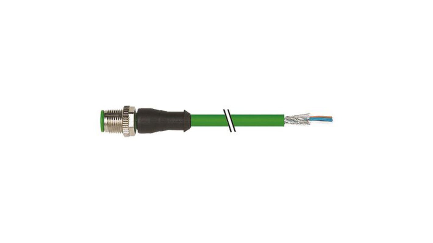 Murrelektronik Limited Straight Male 5 way M12 to Unterminated Sensor Actuator Cable, 20m