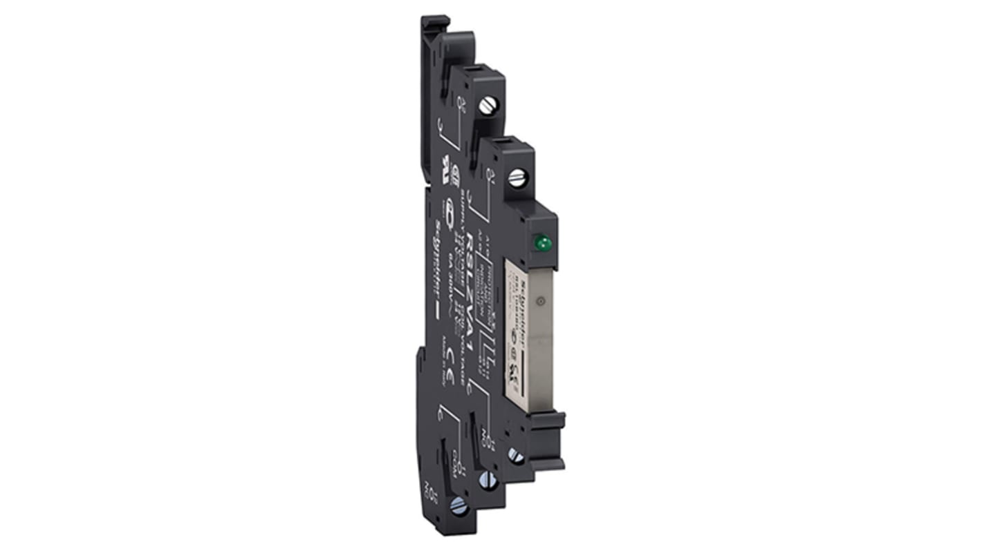 Relais d'interface Schneider Electric Zelio Interface Relay, 1 RT, montage Rail DIN