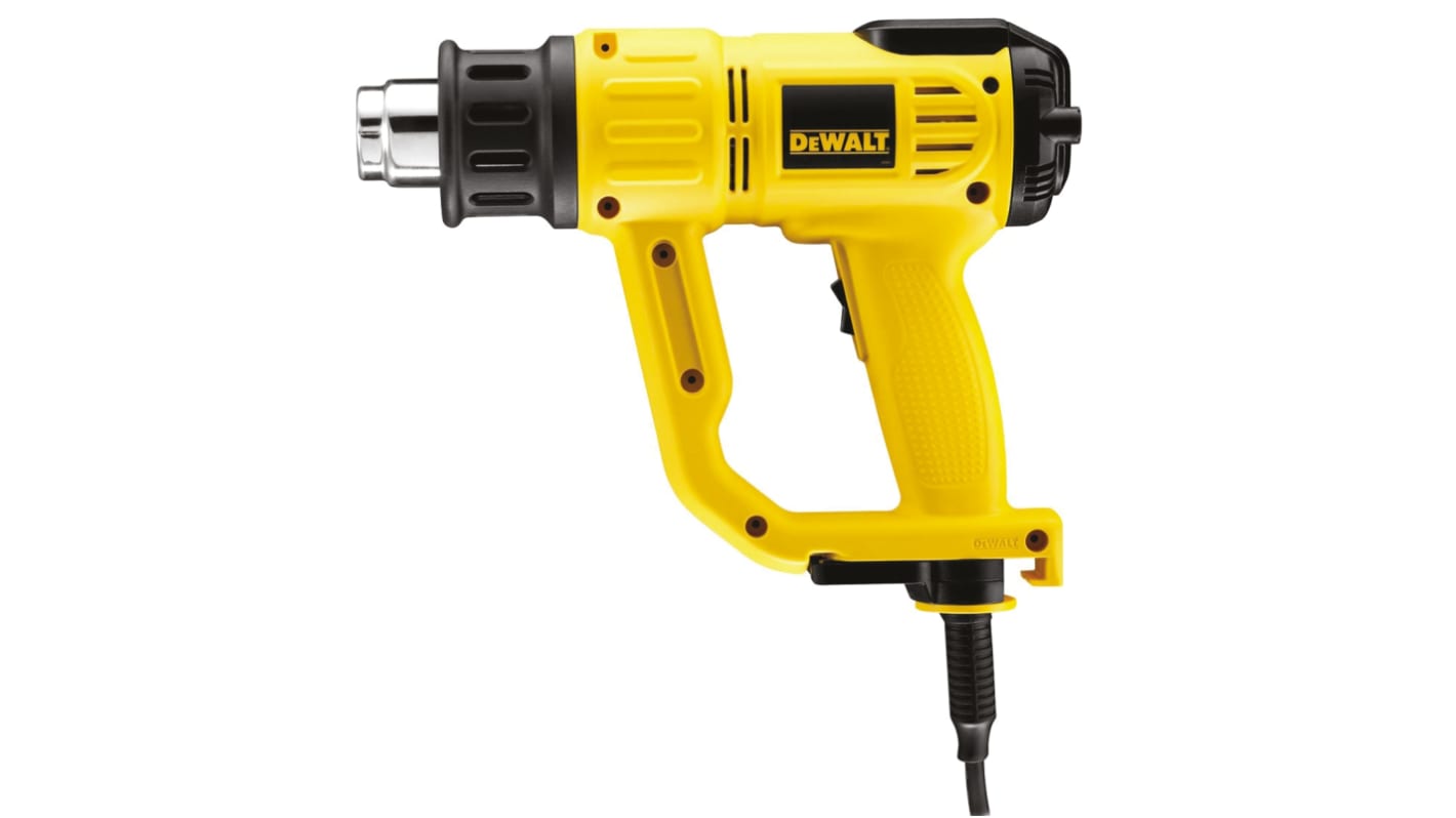 DeWALT D26414 600°C max Heat Gun, Type C - Euro Plug