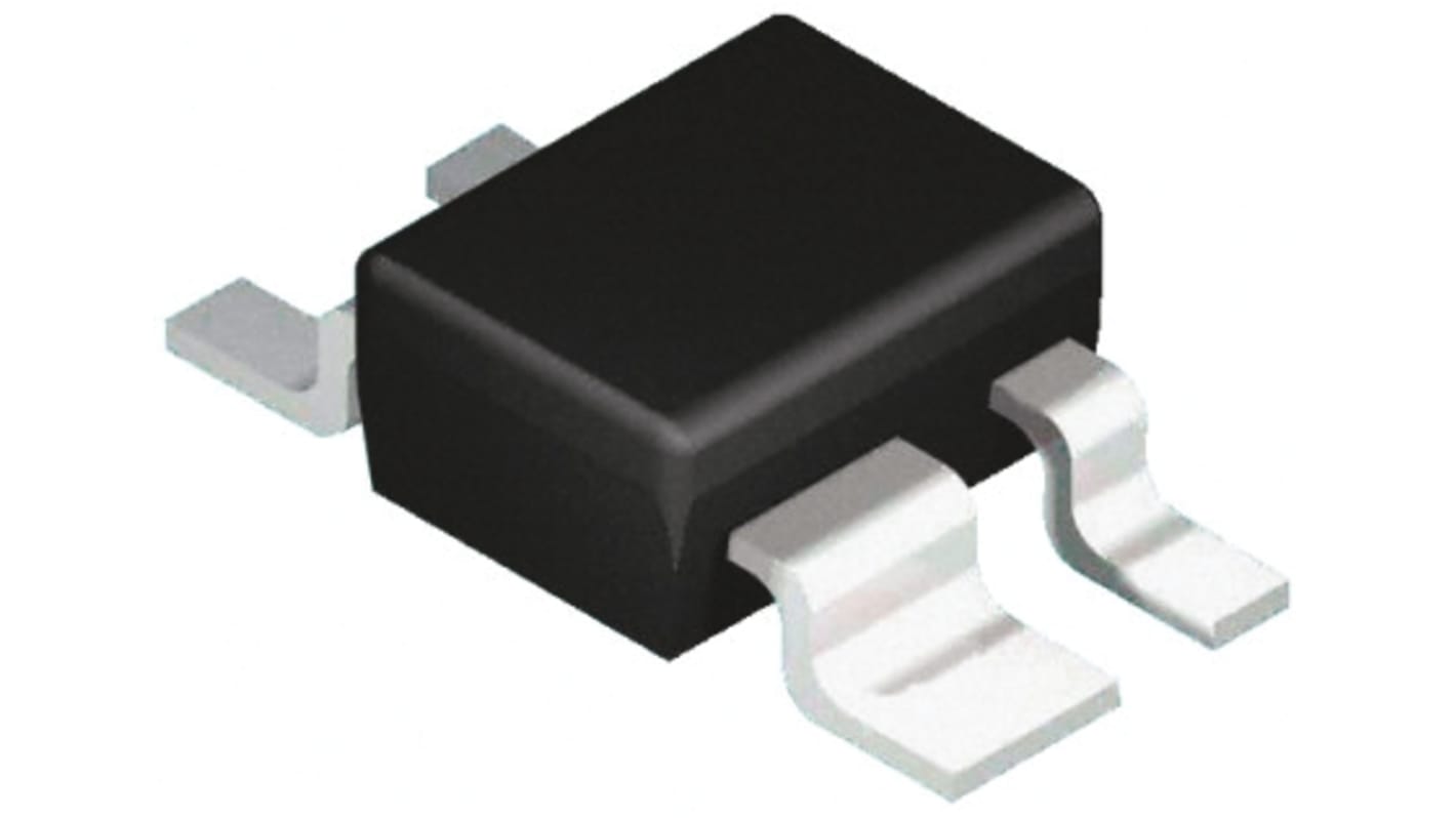 Transistor bipolar de RF, BFP640ESDH6327XTSA1, NPN 50 mA 4,1 V SOT-343, 4 pines, 45 GHz, Simple