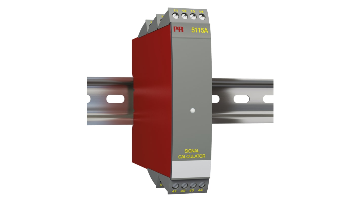 PR Electronics 5115A Series Programmable Signal Conditioner, Current, RTD, Thermocouple, Voltage Input, Current,