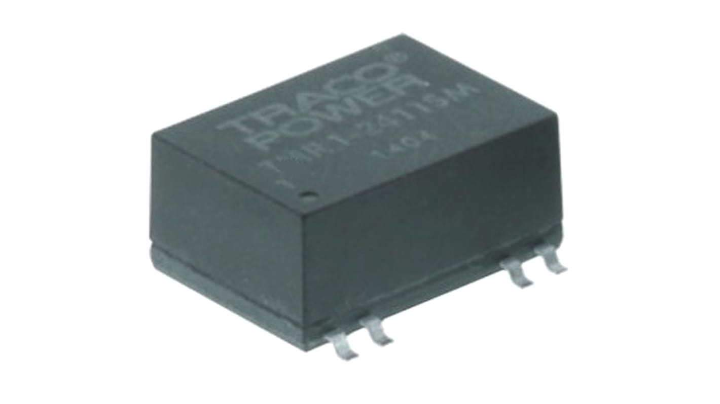 Regulator przełączający, Uwe 9 → 36V dc, Uwy 6.5V dc, Iwy 1A, TRACOPOWER