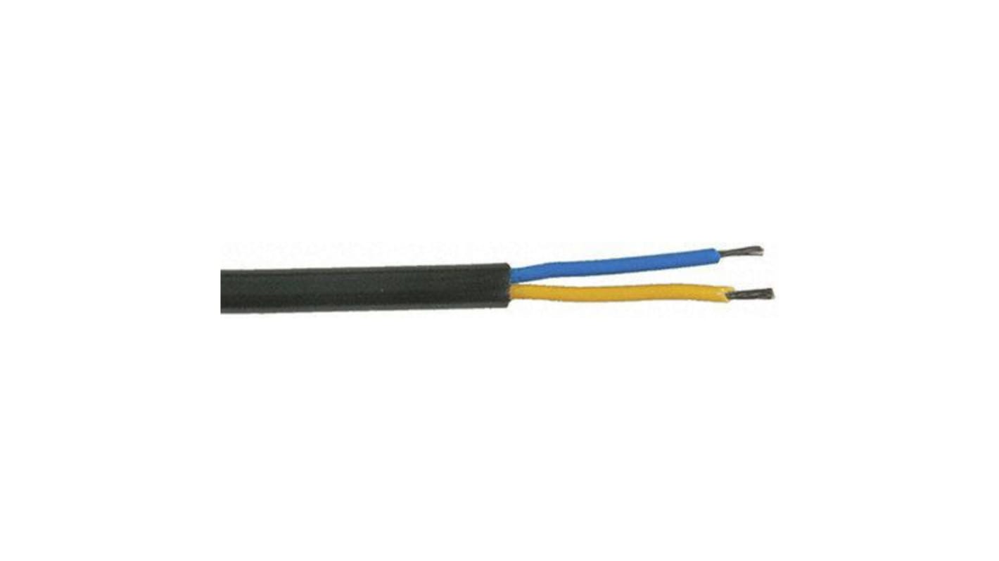 Kabel/przewód termopary N dł. 25m 7/0,2mm -10 → +105 °C. Mylar PVC 2-żyłowy Ekranowany
