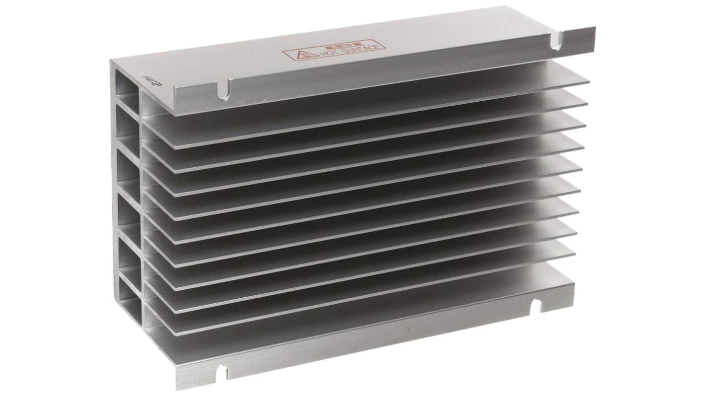Omron Heatsink, G3NA-225B, G3NA-240B-2, G3NA-425B, G3NA-440B-2, 1.37°C/W, Screw Mount