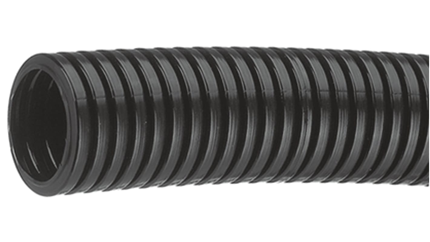 PMA CF Leerrohr Kunststoff, Ø 20mm nom. flexibel, Schwarz A ø 21.2mm I ø 16.2mm x 50m IP66