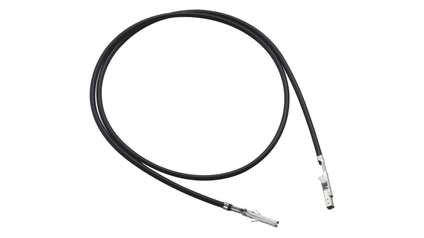 Cable precrimpado hembra Wurth Elektronik serie WR MPC4, sección máx. 22AWG