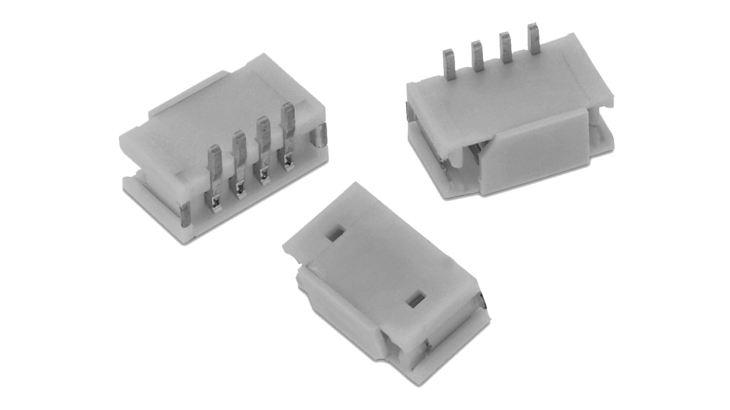 Conector macho para PCB Wurth Elektronik serie WR-WTB de 2 vías, 1 fila, paso 1.5mm, para soldar, Montaje Superficial