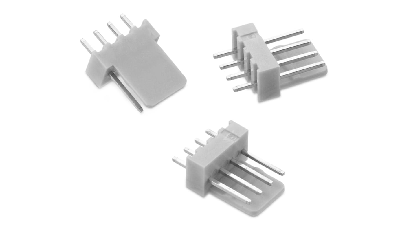 Złącze szpilkowe 4-pinowe raster: 2.54mm -rzędowe Wurth Elektronik Przewlekany 3.0A 250.0 V.