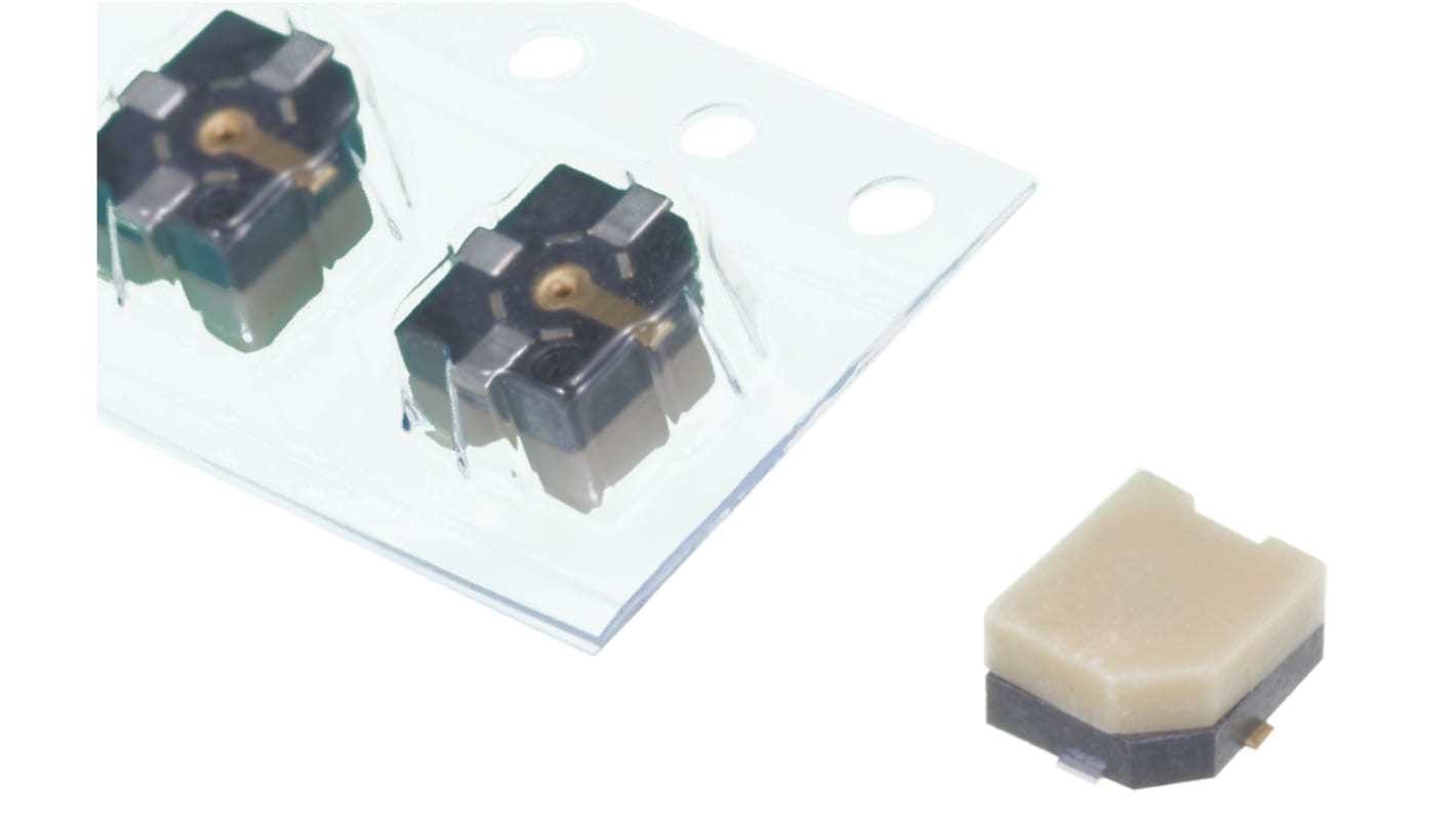 Hirose, Plug Surface Mount Low Profile Coaxial Connector, Solder Termination, Straight Body