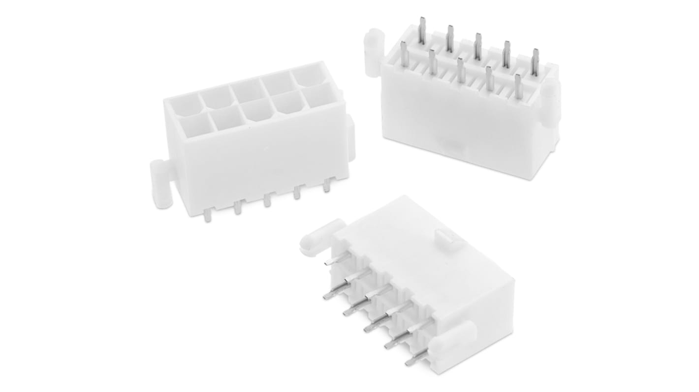 File di contatti PCB Wurth Elektronik, 4 vie, 2 file, passo 4.2mm