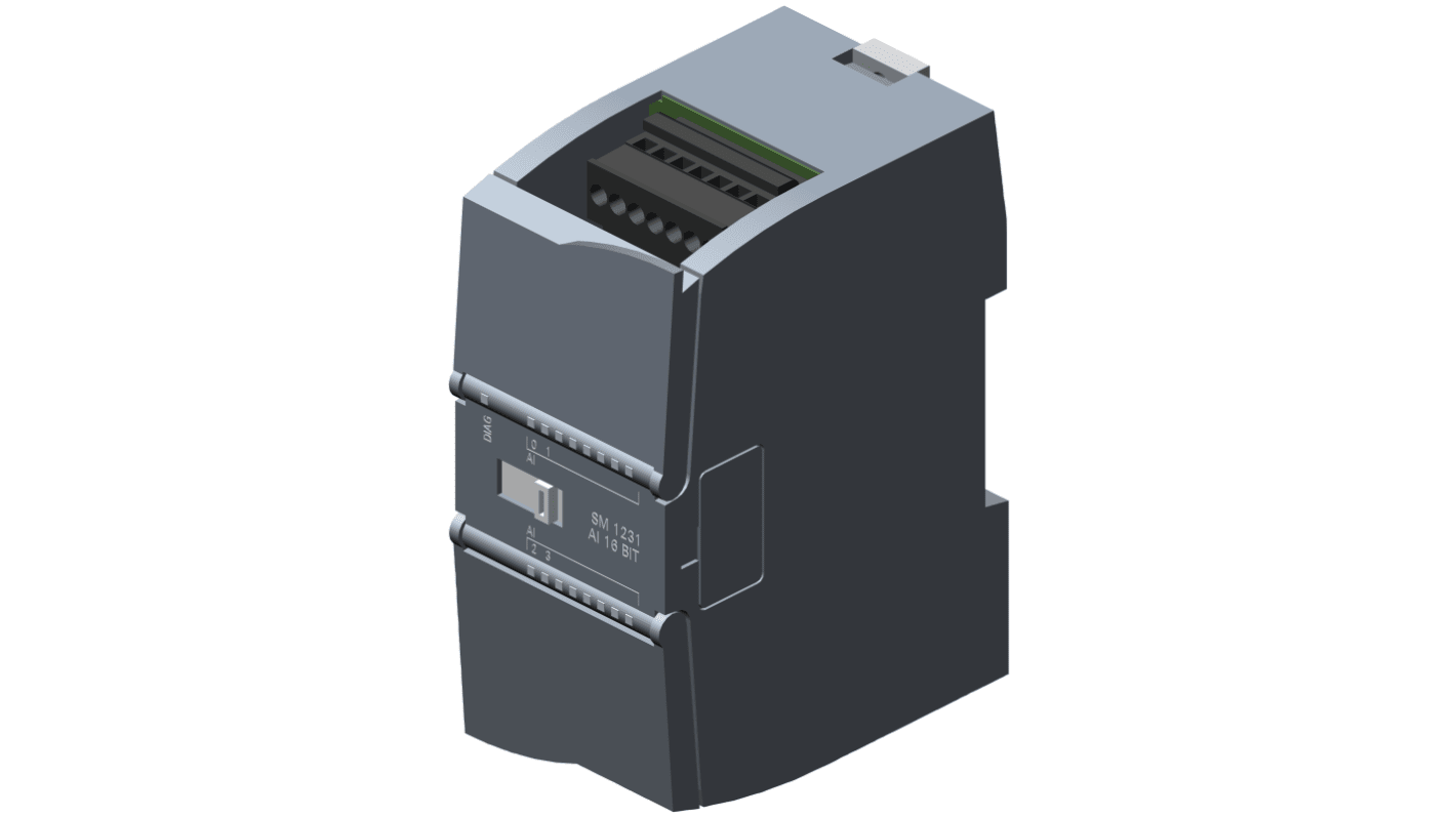 Siemens IB IL 24 DI8/HD-XC-PAC Series PLC I/O Module for Use with SIMATIC S7-1200, Analogue