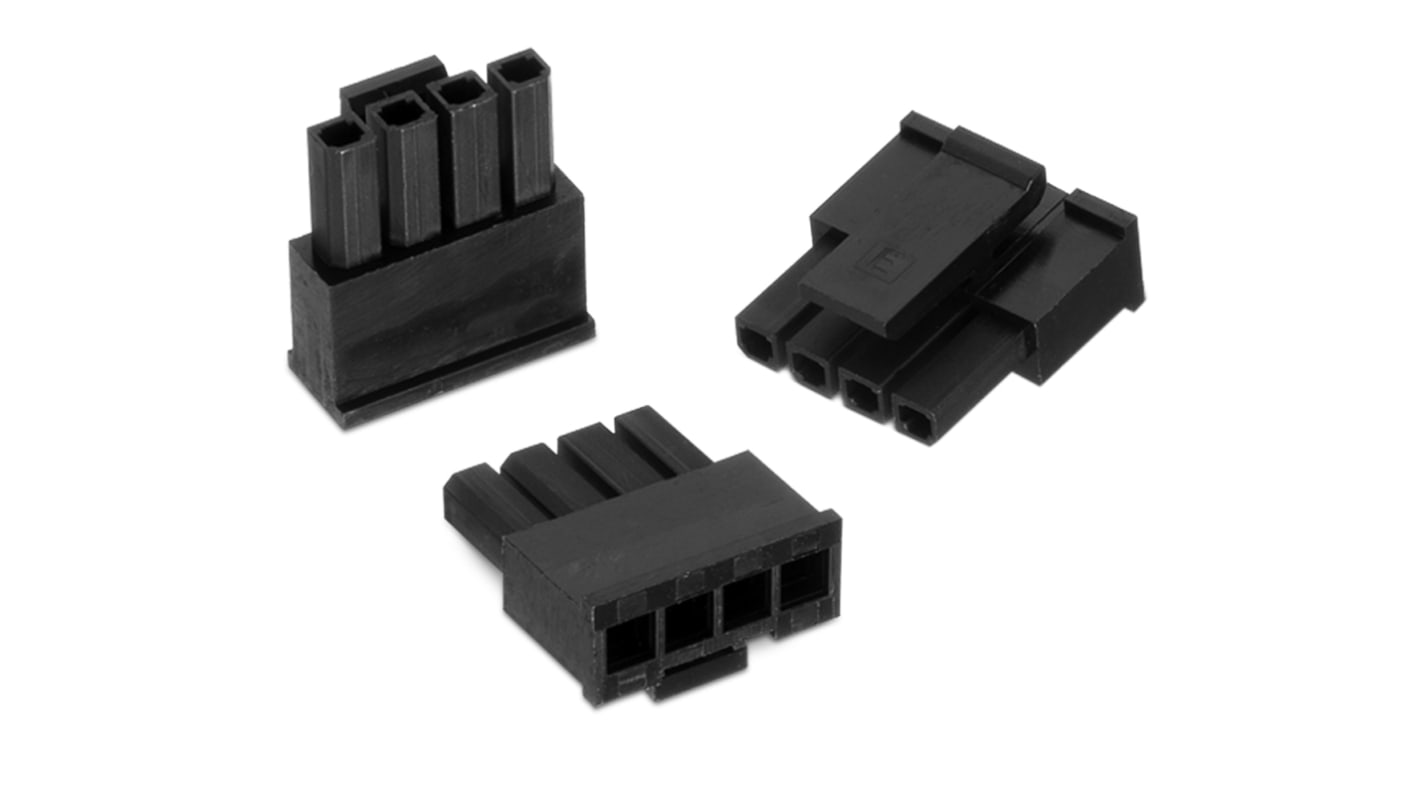 Carcasa de conector Wurth Elektronik 662003013322, Serie WR-MPC3, paso: 3mm, 3 contactos, , 1 fila filas, Recto,