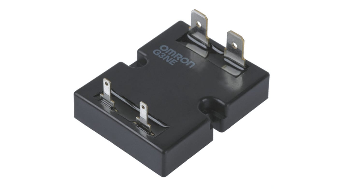 Omron G3NE Series Solid State Relay, 5 A Load, Panel Mount, 264 V ac Load, 28.8 V dc Control