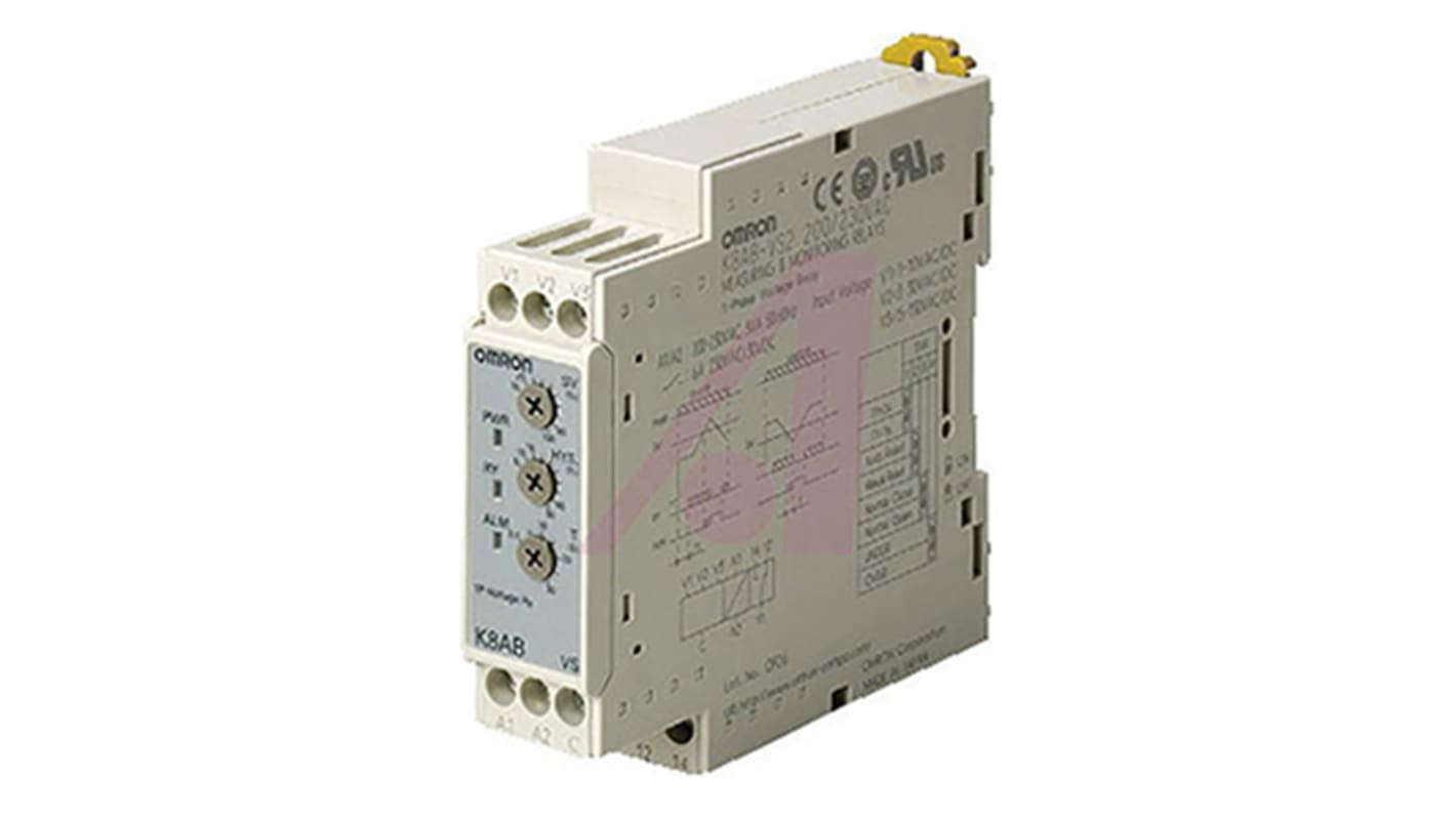 K8ABAS3 24VDC Omron Current Monitoring Relay, SPDT RS