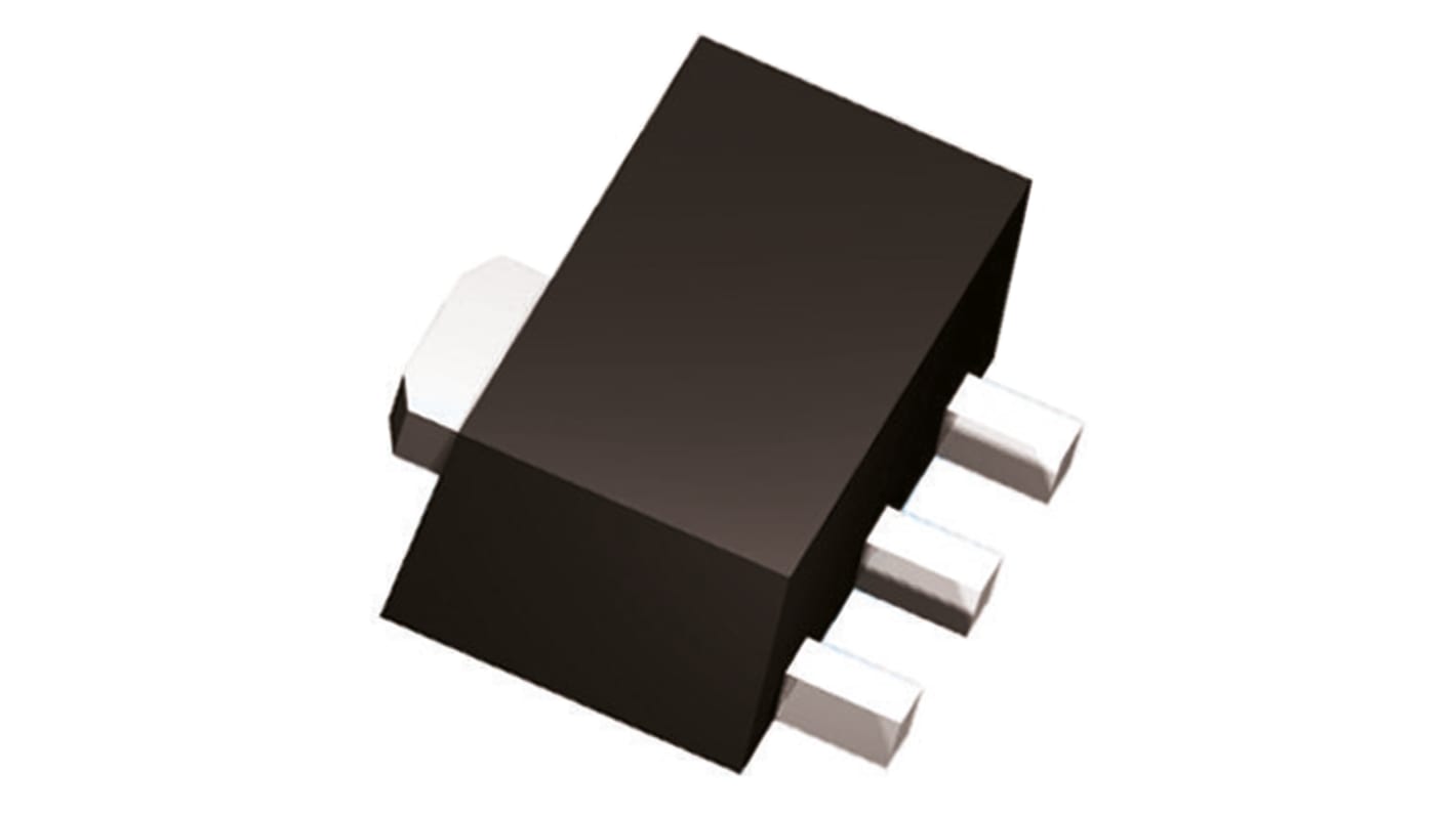 DiodesZetex AP2204R-3.3TRG1, 1 Low Dropout Voltage, Voltage Regulator 150mA, 3.3 V 3-Pin, SOT-89