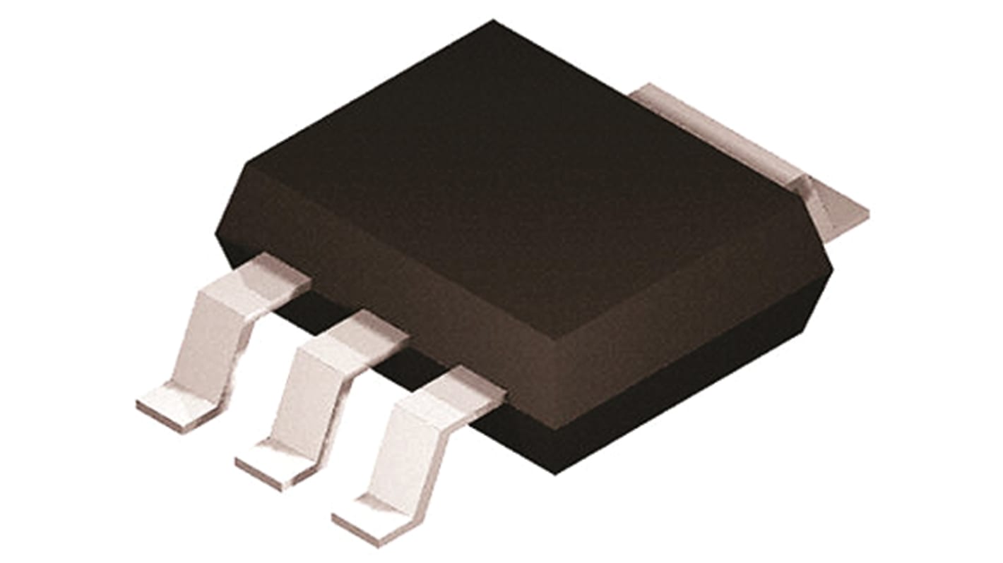 DiodesZetex AZ1117CH-1.8TRG1, 1 Low Dropout Voltage, Voltage Regulator 800mA, 1.8 V 3+Tab-Pin, SOT-223