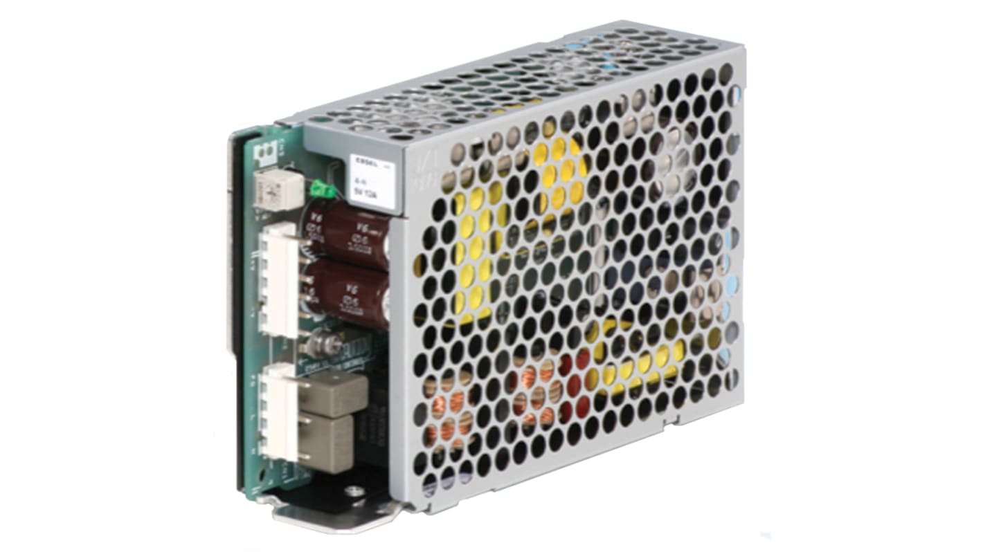 Cosel Switching Power Supply, PMA60F-12-N, 12V dc, 5A, 60W, 1 Output, 85 → 264V ac Input Voltage