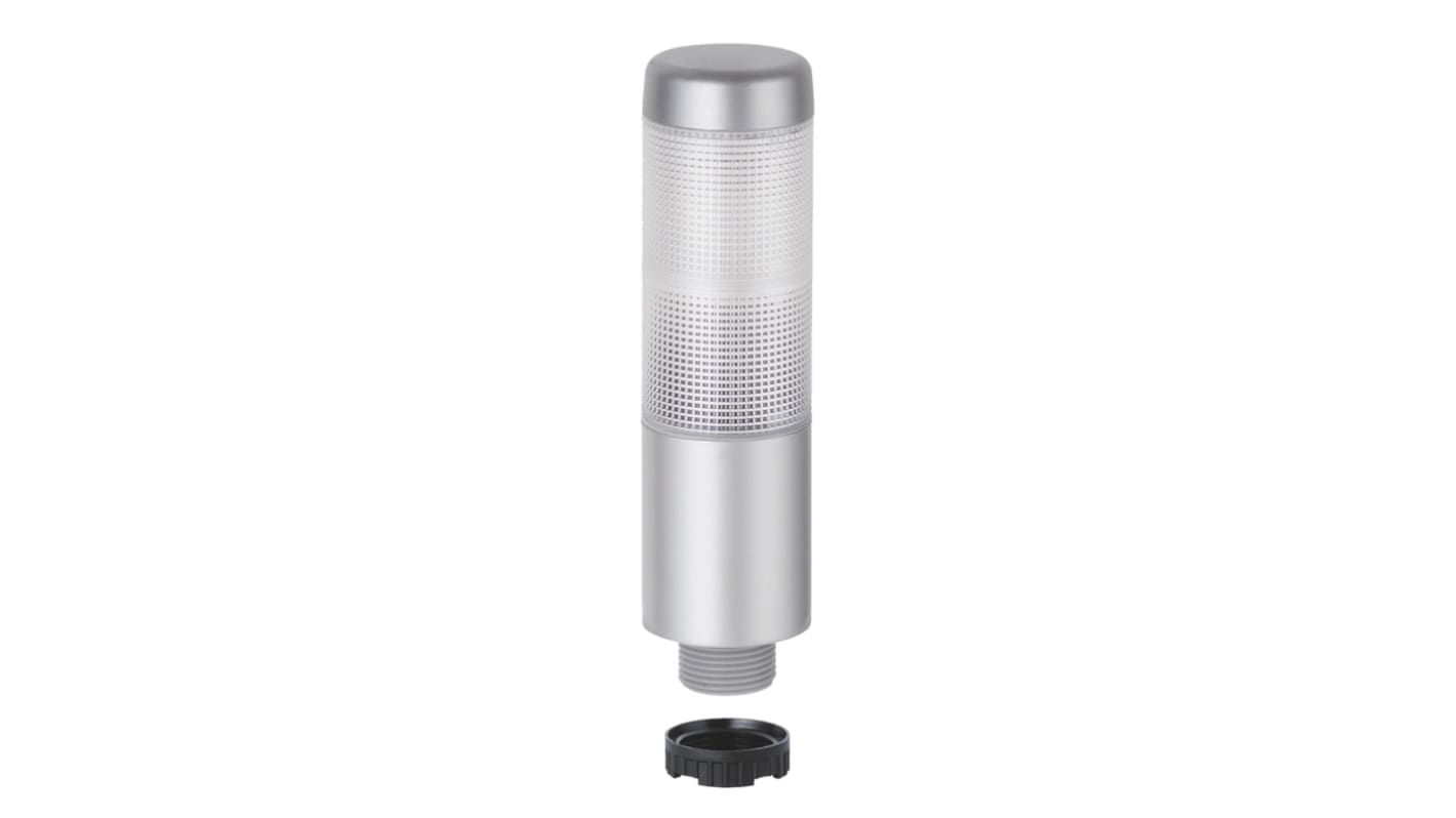 Rs-Online Torretta di segnalazione Werma 24 V c.a. / c.c. LED 2 elementi lenti lenti trasparente verde/rosso (colore LED)