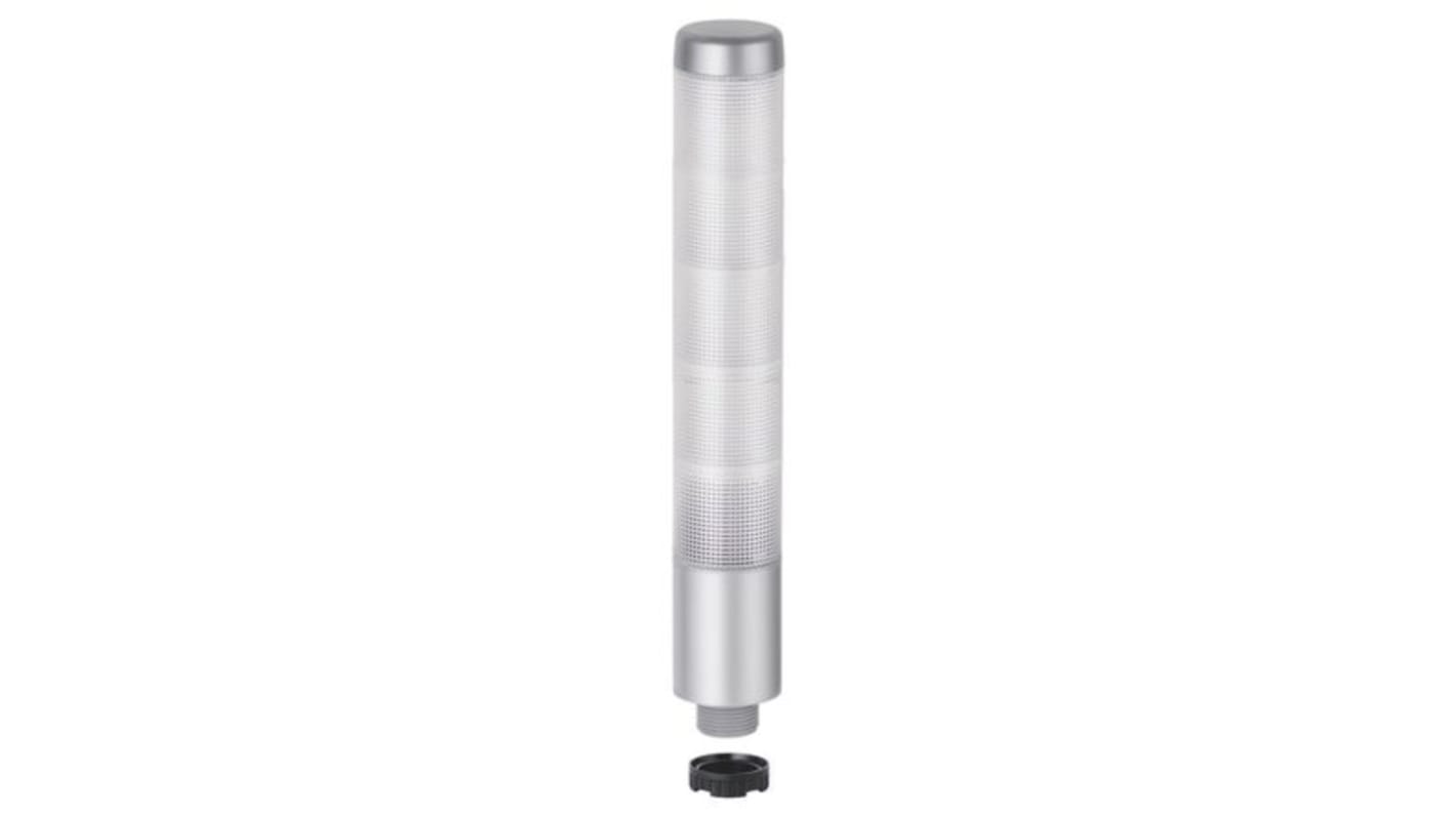 Rs-Online Torretta di segnalazione Werma 24 V c.a. / c.c. LED 5 elementi lenti Multicolore con Cicalino