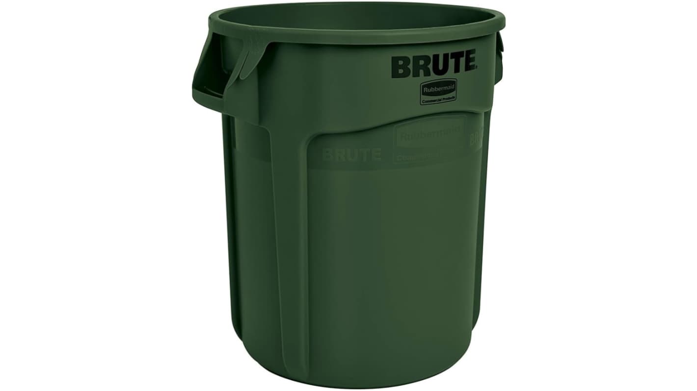 Rubbermaid Commercial Products Brute 75L Green PE Waste Bin