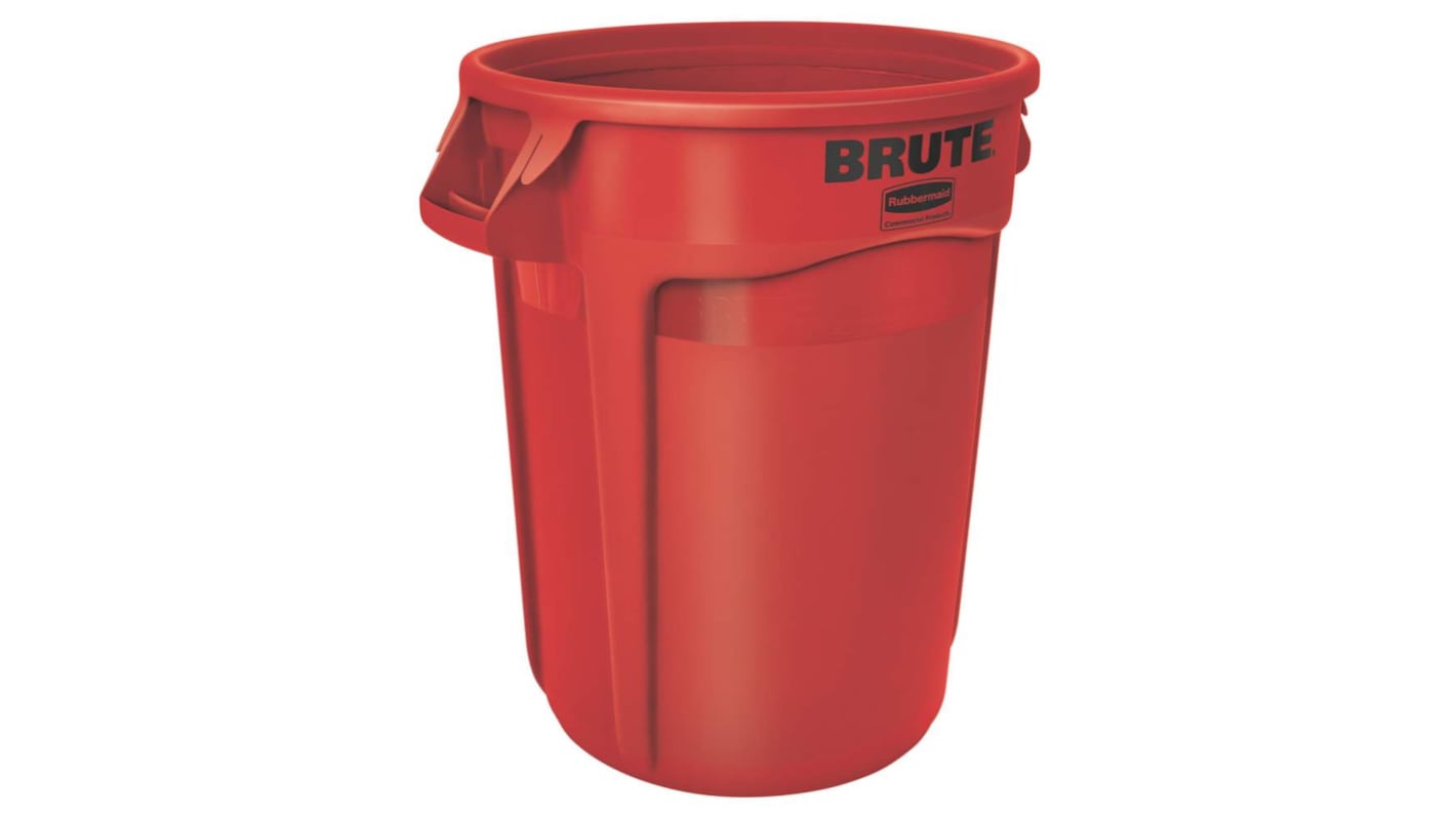 Rubbermaid Commercial Products Brute 121L Red PE Waste Bin