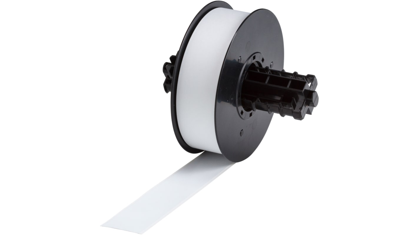 Brady B-7569 Vinyl White Label Roll, 28.6mm Width, 1 Roll Qty