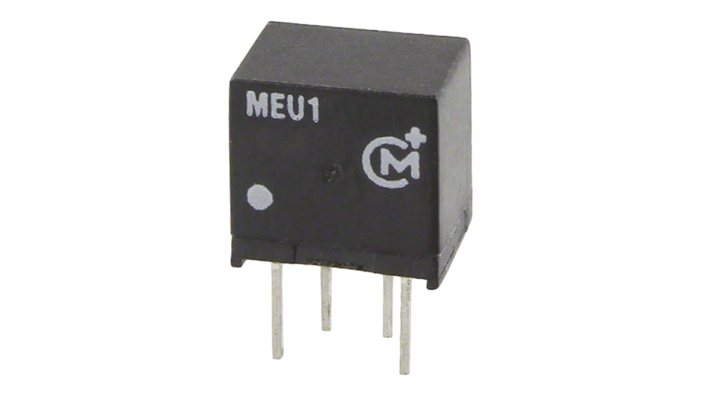 Murata Power Solutions MEU1 DC-DC Converter, 12V dc/ 83mA Output, 2.97 → 3.63 V dc Input, 1W, Through Hole,