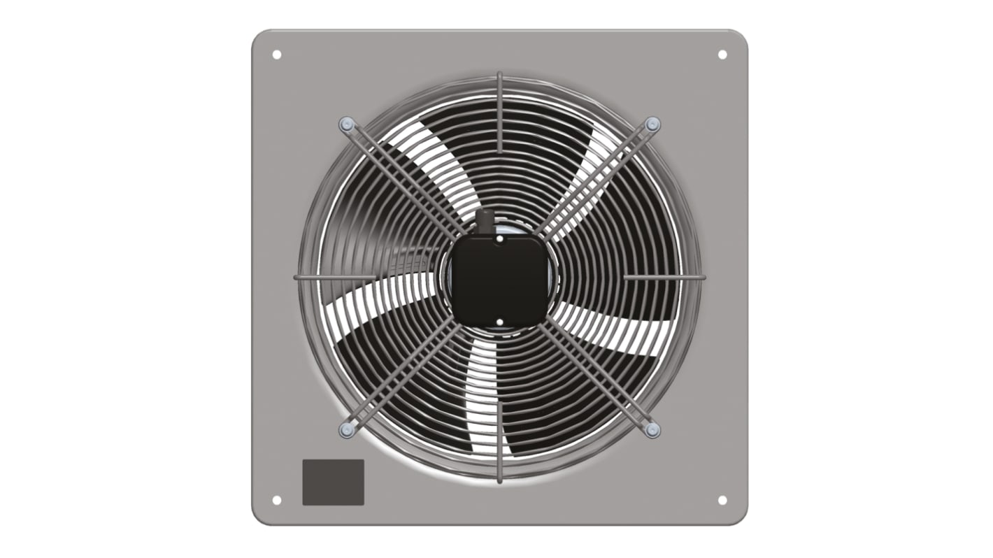 ebm-papst 轴流风扇排风扇, 气流量2320m³/h, 230 V 交流, 430 x 430 x 155.5mm, S Series系列