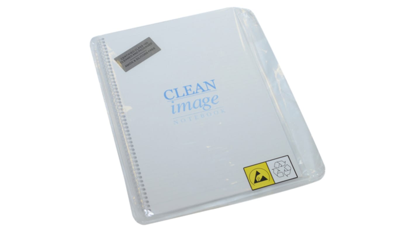 RS PRO Cleanroom A4 Lined Notebook 297mm x 210mm