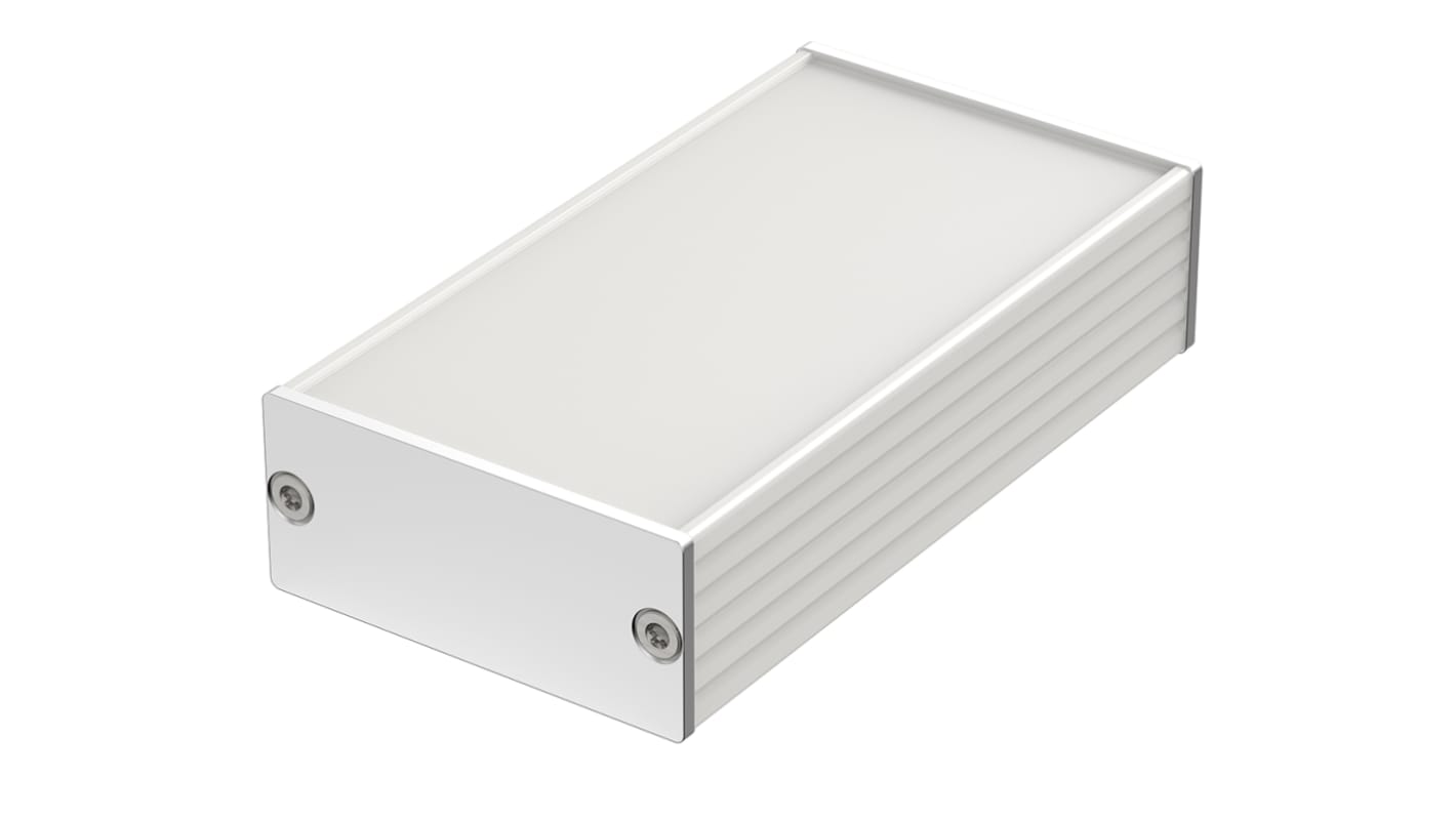 Bopla Filotec (Set) Series Aluminum (Anodized) Aluminium Enclosure, IP40, Aluminum (anodized) Lid, 100 x 55.3 x 24.4mm