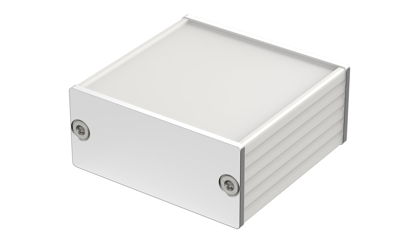 Bopla Filotec (Set) Series Aluminum (Anodized) Aluminium Enclosure, IP40, Aluminum (anodized) Lid, 50 x 55.3 x 24.4mm