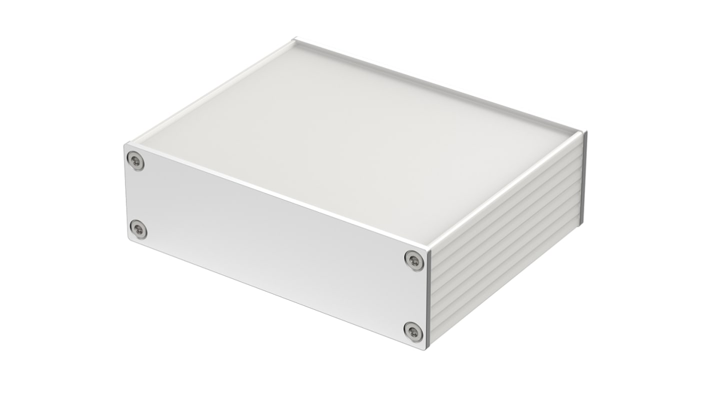 Bopla Filotec (Set) Series Aluminum (Anodized) Aluminium Enclosure, IP40, Aluminum (anodized) Lid, 80 x 105 x 32mm