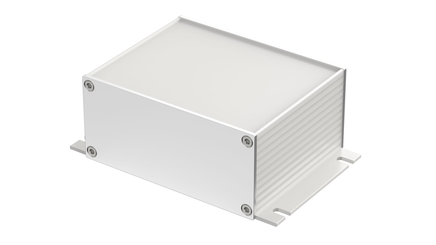 Caja Bopla de Aluminio Aluminio anodizado, 80 x 105 x 48mm, IP40