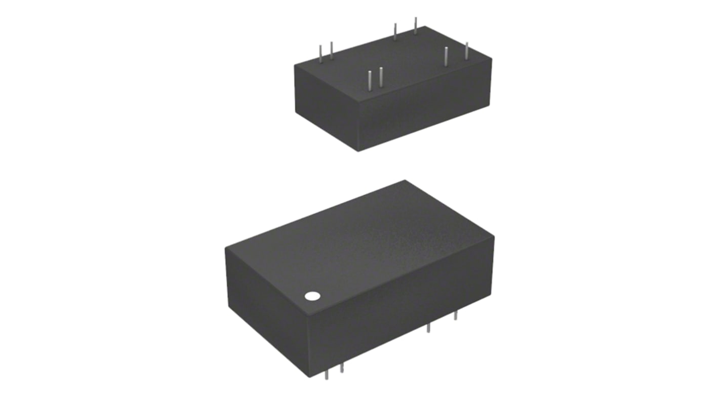 Recom REC5 Isolated DC-DC Converter, 12V dc/ 420mA Output, 18 → 72 V dc Input, 5W, Through Hole, +75°C Max Temp