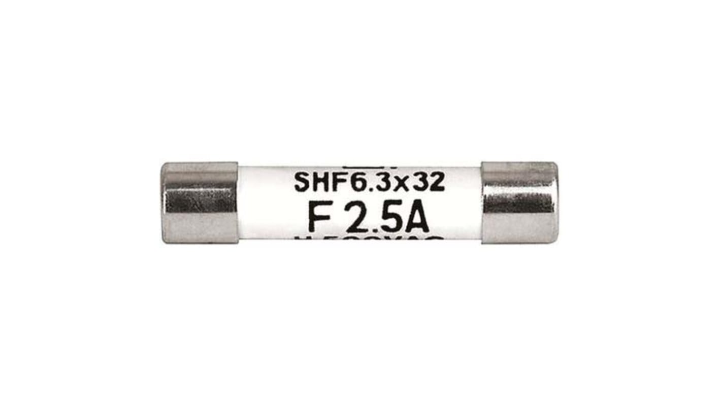 Schurter (シュルター) 管ヒューズ 1A 6.3 x 32mm 500V ac (速断