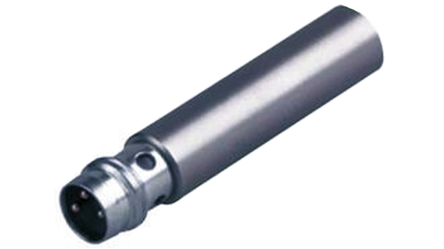 Turck Inductive Barrel-Style Proximity Sensor, M8 x 1, 2 mm Detection, PNP Output, 10 → 30 V dc, IP67