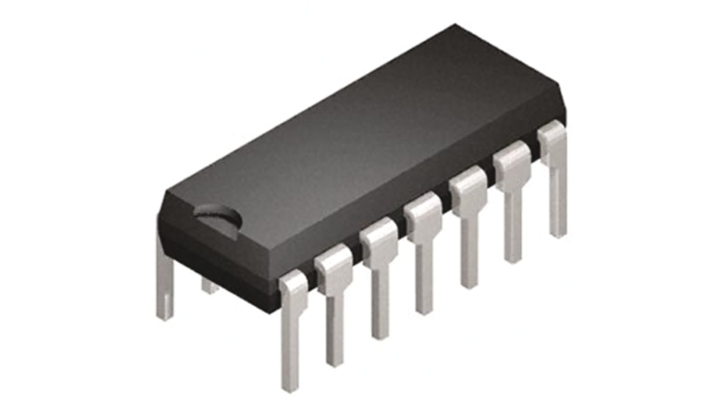 Budič brány MOSFET IR2010PBF 3 A 20V, počet kolíků: 14, PDIP