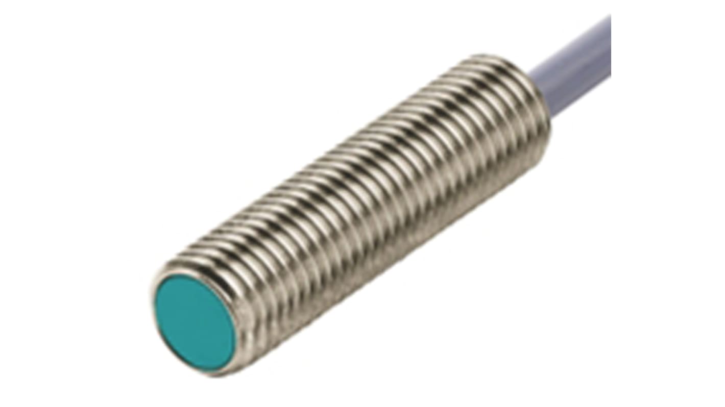 Rs-Online Sensore di prossimità Cilindro filettato Pepperl + Fuchs M8 rilevamento 2 mm 10 → 30 V dc