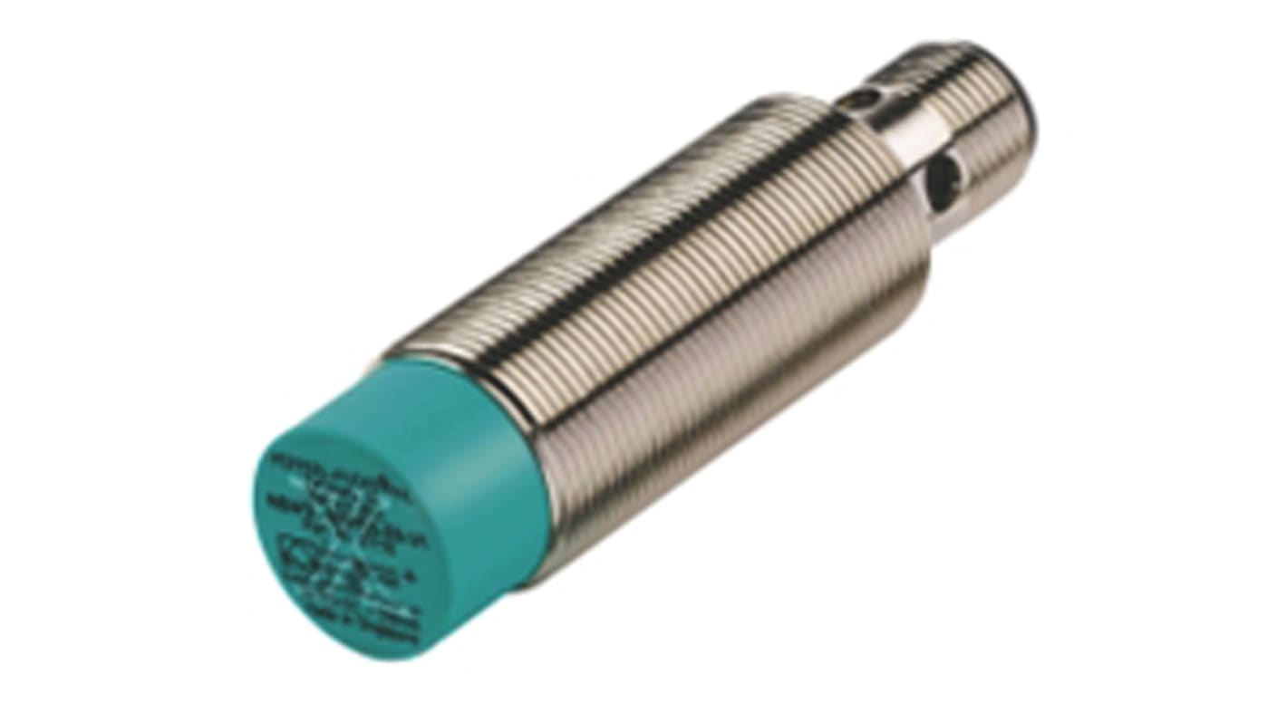 Rs-Online Sensore di prossimità Cilindro filettato Pepperl + Fuchs M18 rilevamento 12 mm 5 → 36 V c.c
